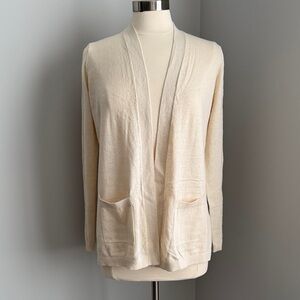 GAP Cream Open-Front Women's Sweater